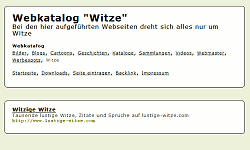 Witzige Webseiten